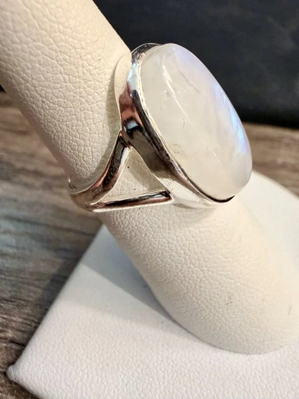 Sterling Silver Moonstone ring